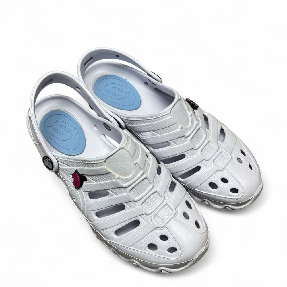 Skechers Women's White Clogs